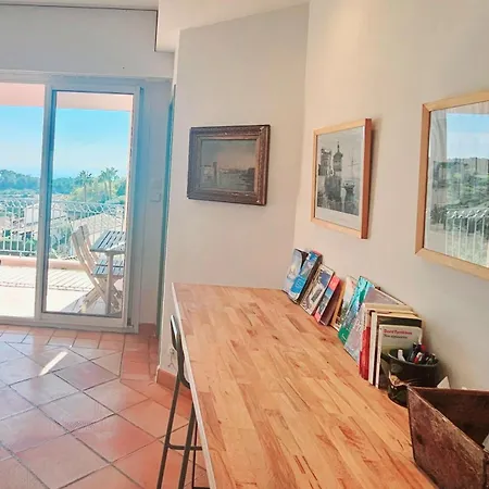 Tres Bel Appartement Vue Mer - Piscine - Tennis Et Golf Saint-Cyr-sur-Mer Exterior photo