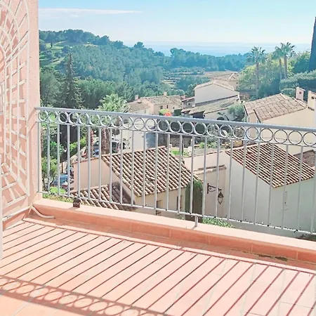 Tres Bel Appartement Vue Mer - Piscine - Tennis Et Golf Saint-Cyr-sur-Mer Exterior photo