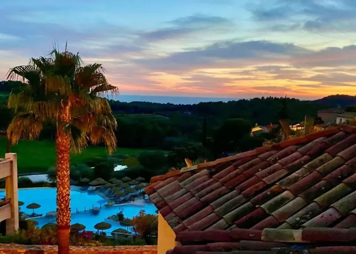 Tres Bel Appartement Vue Mer - Piscine - Tennis Et Golf